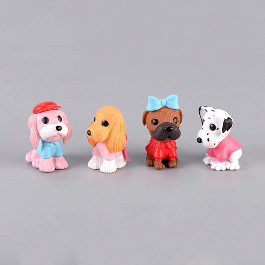 Cute Cartoon Figurine Set
