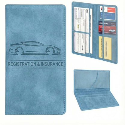 Car License & Registration Holder