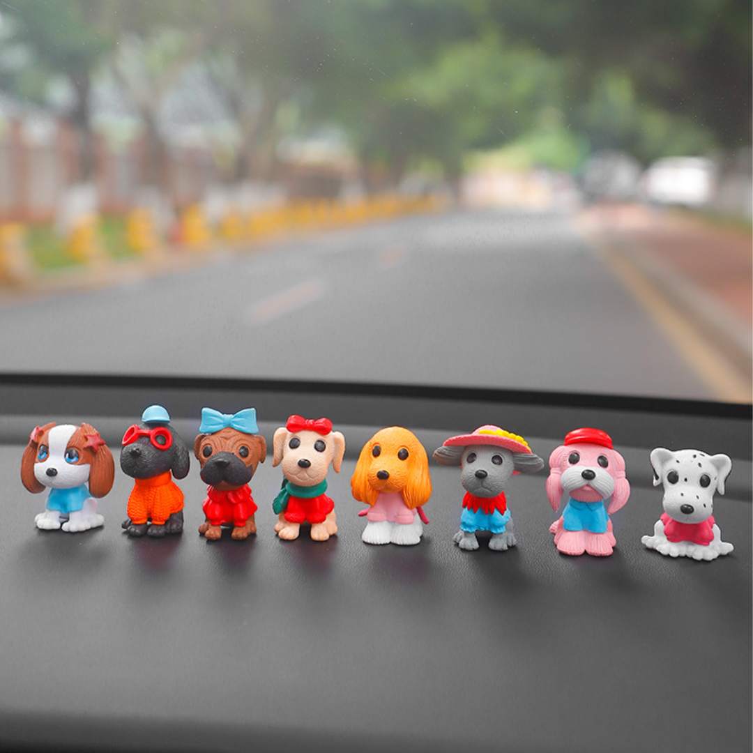 Cute Cartoon Figurine Set