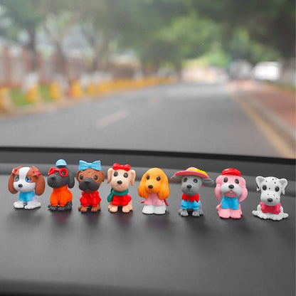 Cute Cartoon Figurine Set