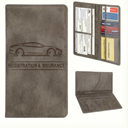 Car License & Registration Holder