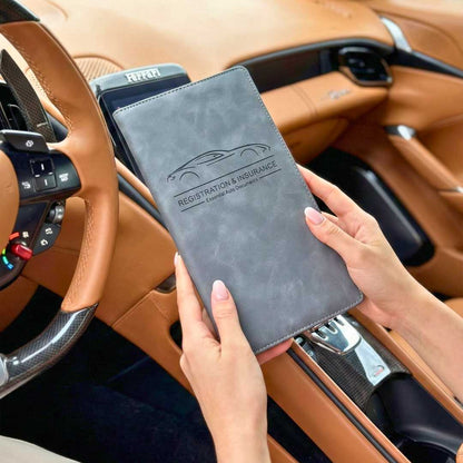 Car License & Registration Holder
