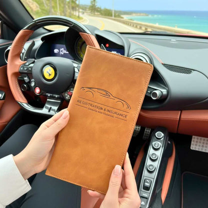 Car License & Registration Holder