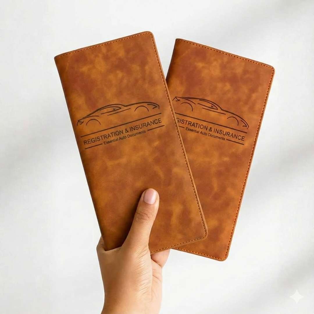 Car License & Registration Holder